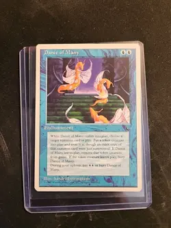 Dance of Many - Chronicles - MTG Magic - Blue Enchantment - Image 1