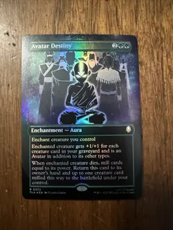 Avatar Destiny (Borderless Foil) 0333 Avatar: The Last Airbender TLA - MTG - NM - Image 1