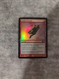 Goblin Grenade Magic the Gathering 2012 (M12) *Foil* NM - Image 1