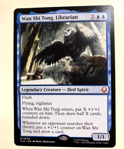 MTG - Wan Shi Tong, Librarian (Avatar) Near Mint Never Played M0078 - Image 1