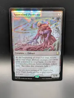 MTG - Spawnbed Protector - RIPPLE FOIL - Creature - M3C 36 - Rare - NM - Image 1