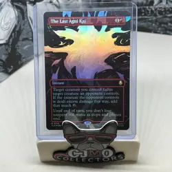 MTG The Last Agni Kai (Borderless Foil) Avatar the Last Airbender 314 NM - Image 1