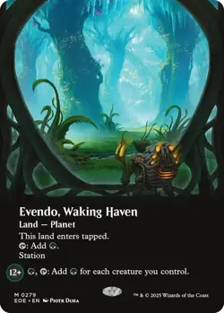 Magic The Gathering Evendo, Waking Haven Borderless, Edge of Eternities (EOE) NM - Image 1