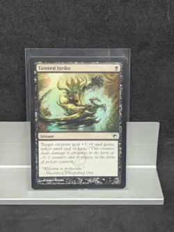 Tainted Strike X1 LP Scars of Mirrodin MTG - Image 1
