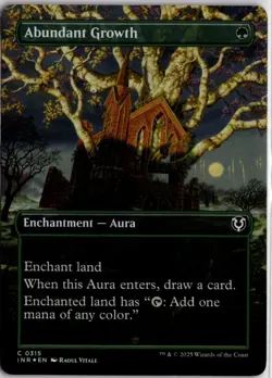 Abundant Growth #0315 - Borderless (INR) Innistrad Remastered - Image 1