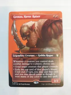 Grenzo, Havoc Raiser (Borderless) Commander Masters Regular - Image 1