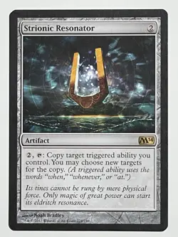 Strionic Resonator - M14 - Regular Non Foil Mtg Magic The Gathering - Image 1