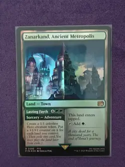 Zanarkand, Ancient Metropolis 0293 Foil Final Fantasy FIN MTG - Image 1