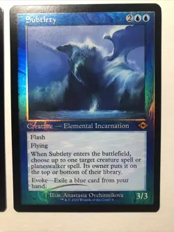 Subtlety (Retro Frame) Modern Horizons 3 Mythic Foil NM (Pack Fresh) - Image 2