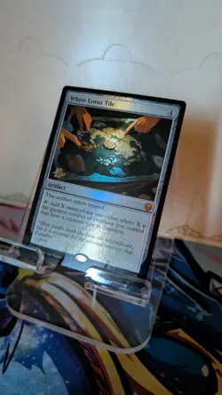 MTG - White Lotus Tile (PRERELEASE) (Foil) #0262 NM - Image 1