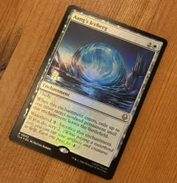 Aang's Iceberg [Prerelease] R 0005, NM Foil Promo, MTG Avatar The Last Airbender - Image 2