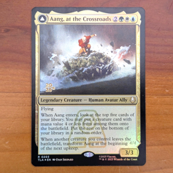 Aang, at the Crossroads - Prerelease Foil Promo - Avatar TLA MTG - Image 1
