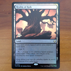 Realm of Koh - Prerelease Foil Promo - Avatar TLA MTG - Image 1