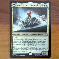 Aang, at the Crossroads - Prerelease Foil Promo - Avatar TLA MTG B - Image 1