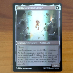Aang, at the Crossroads - Prerelease Foil Promo - Avatar TLA MTG B - Image 2