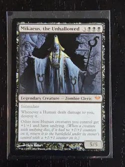 Mikaeus, the Unhallowed #70 MTG Dark Ascension Mythic Legendary Creature Reg NM - Image 1