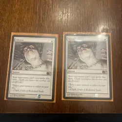 MTG Silence - M14 (35/249) Regular NM X2 - Image 3