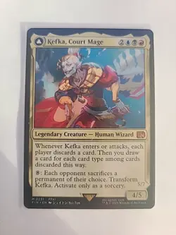 MTG Kefka, Court Mage English Final Fantasy FIN NM M0231 - Image 1