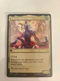 MTG Kefka, Court Mage English Final Fantasy FIN NM M0231 - Image 2