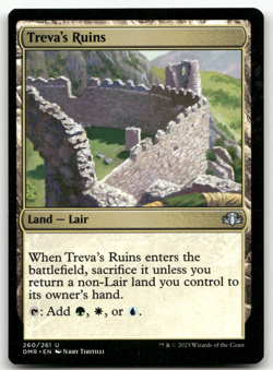 LP Treva's Ruins #260 Dominaria Remastered DMR Magic MTG - Image 1