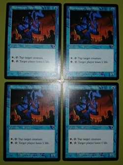 Stormscape Apprentice x4 Invasion 4x Playset Magic the Gathering MTG - Image 1