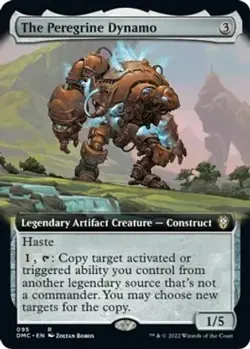 The Peregrine Dynamo # 95 Extended Art MtG Dominaria United Commander Rare - Image 1