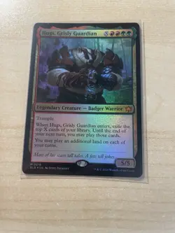 Hugs, Grisly Guardian Bloomburrow Foil - Image 1