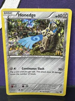 Honedge 7/12 Promo McDonald's Promos 2014 Pokemon Card - Image 1