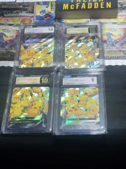 Pokemon Celebrations Pikachu V-UNION CGC Pristine 10 Full Set🔥 READ DESCRIPTION - Image 1