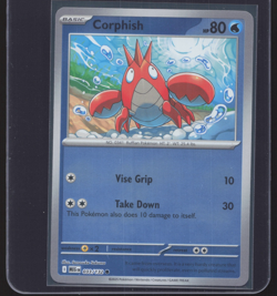 Pokemon TCG | Mega Evolution | Corphish | 033/132 | Reverse Holo | NM - Image 1