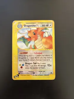 Dragonite - 43/165 - Rare Reverse Holofoil - Pokemon - Expedition DMG - Image 2