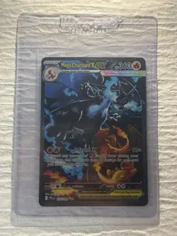 Mega Charizard X EX 125/094 - SIR - Phantasmal Flames - Pokemon TCG MINT WOW !!! - Image 1