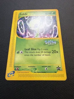 Celebi Promo 50 Pokemon 4Ever Movie Black Star Promo NM - Image 2