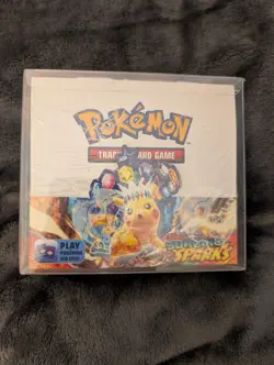 🔥 Pokemon TCG Surging Sparks Booster Box Sealed 36 Packs w Protector - FRESH 🔥 - Image 1