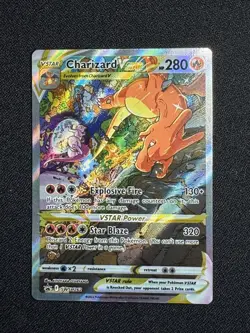 2022 Pokemon Charizard VStar Black Star Promo SWSH262 - Image 1
