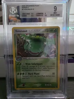 2005 Pokemon Pop Series 2 #6 Venusaur Holo Beckett 9 - Image 1