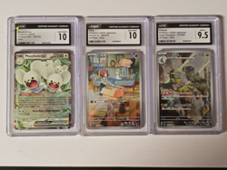 Pokemon CGC Graded Mixed Lot of 15 Slabs - Includes Charizard, Mew and Mewtwo - Image 3