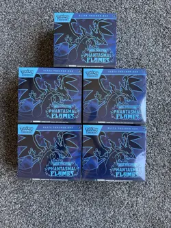 Pokemon TCG Phantasmal Flames ETB Brand New Factory Sealed FAST SHIPPING - Image 1