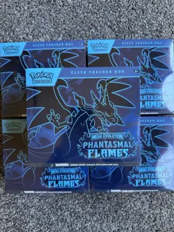 Pokemon TCG Phantasmal Flames ETB Brand New Factory Sealed FAST SHIPPING - Image 2