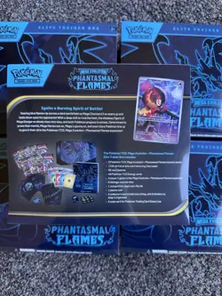 Pokemon TCG Phantasmal Flames ETB Brand New Factory Sealed FAST SHIPPING - Image 3