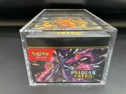 Pokemon TCG Scarlet & Violet Paldean Fates Booster Bundle Display w/Acrylic Case - Image 5