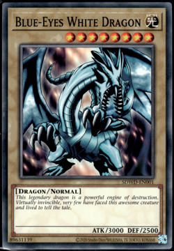 Yu-Gi-Oh! TCG | Blue-Eyes White Dragon | Yugioh SDWD-EN001 - Image 1