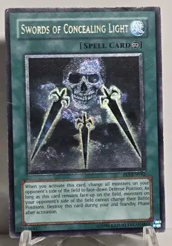 Swords of Concealing Light FET-EN042 Ultimate Rare Unlimited Edition Yugioh TCG - Image 1