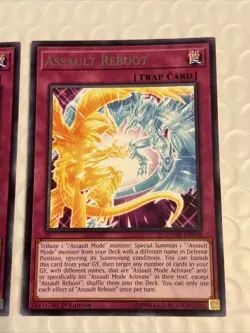 2x Assault Reboot DANE-EN070 NM Rare Unlimited Yu-gi-oh 1st Edition - Image 2