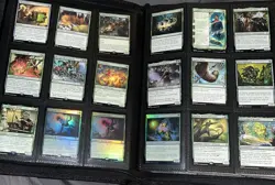 MTG Card Lot Bundle of 350+ Cards with Binder Rares Mythics Foils Legendarys MTG - Image 1