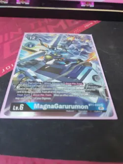 MagnaGarurumon BT7-029 ALT ART - Digimon Card Game BT07 Next Adventure TCG - Image 2