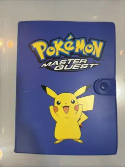 POKEMON CARD LOT 100+ Cards in Master Quest Binder Album Mixed Sets All Shown - Image 1