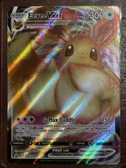 Eevee VMAX - SWSH087 - Pokemon Sword & Shield Promo Full Art Ultra Rare Card NM - Image 1