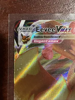 Eevee VMAX - SWSH087 - Pokemon Sword & Shield Promo Full Art Ultra Rare Card NM - Image 2