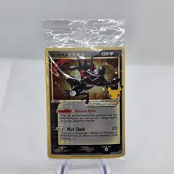 Pokemon TCG Greninja Gold Star SWSH144 Celebrations Black Star Promo Card Sealed - Image 1